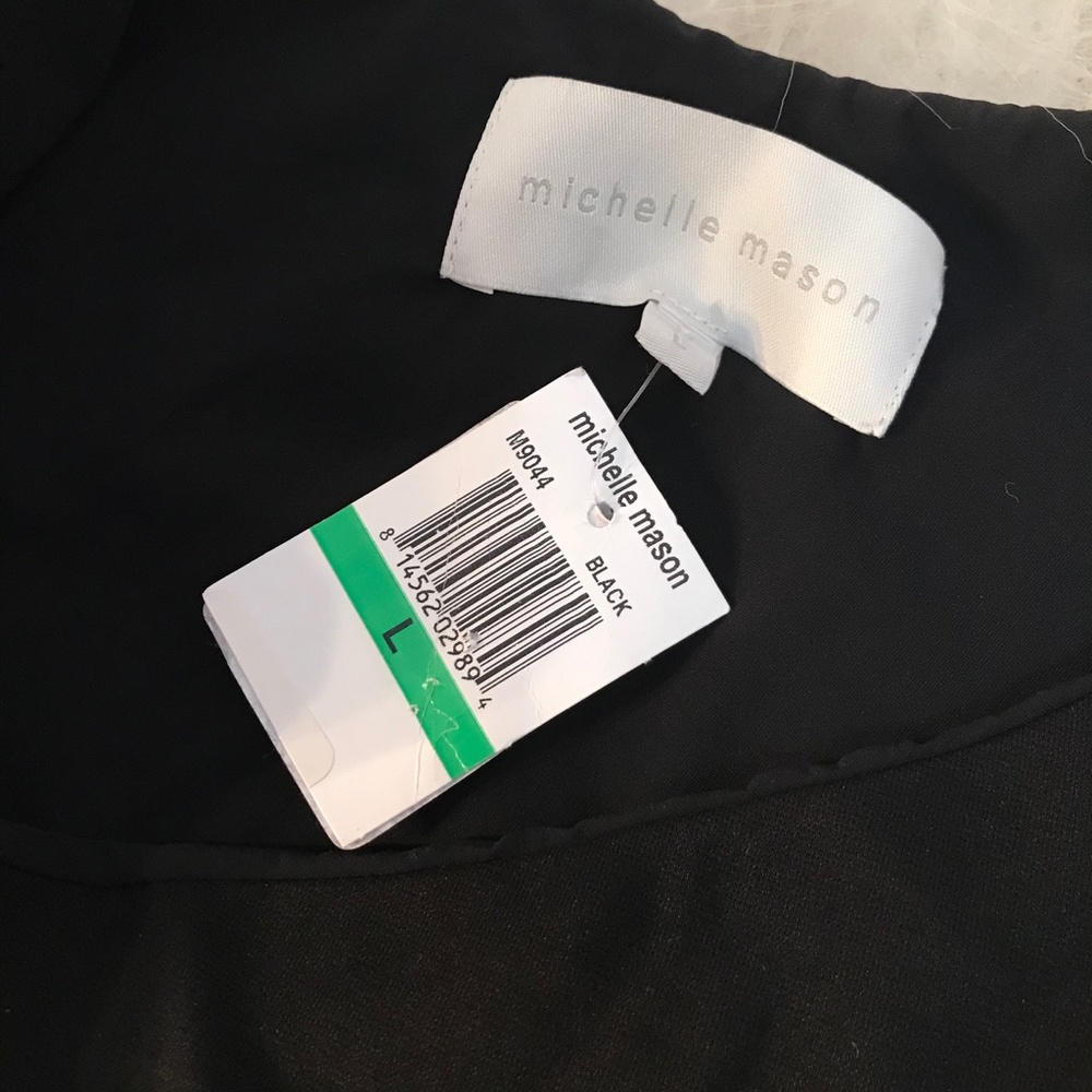 MICHELLE MASON Pencil Dress Size One Shoulder - Picture 3 of 6